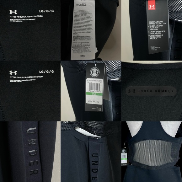 Under Armour Fitted Racer Back Unstoppable Move Light Active Dress Large NWT - Picture 14 of 16